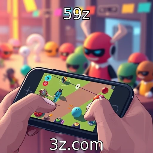 Crescimento do mercado de jogos móveis